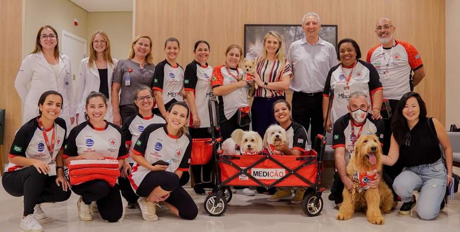 Projeto MEDIC&Atilde;O - Suporte &agrave; sa&uacute;de mental na promo&ccedil;&atilde;o da terapia assistida por animais - r&eacute;ditos: Divulga&ccedil;&atilde;o ROYAL CANIN&reg;