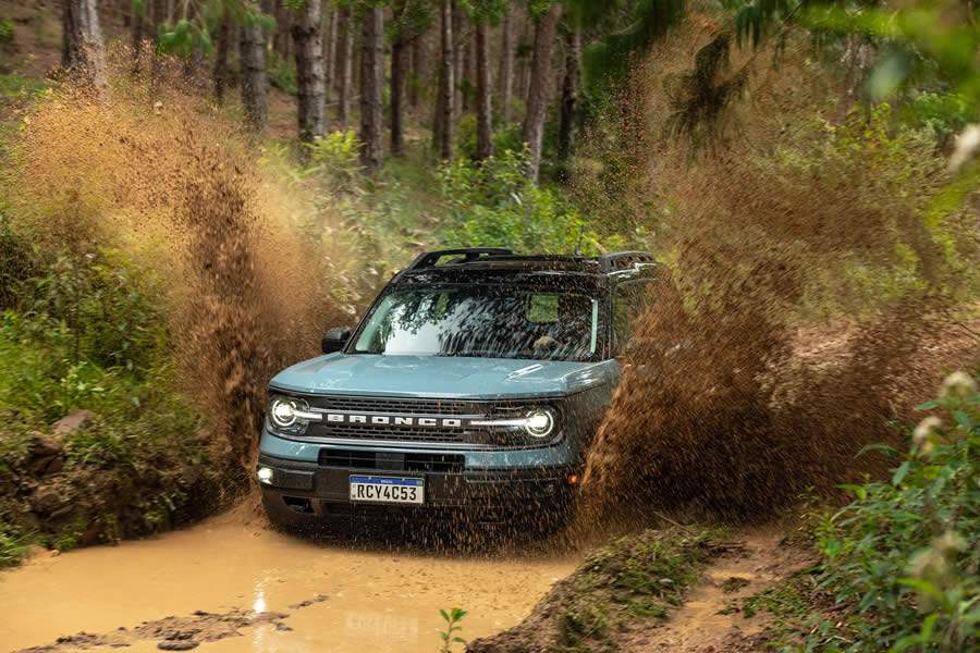 Rodrigo Hilbert &eacute; o embaixador do Ford Bronco Sport no Brasil