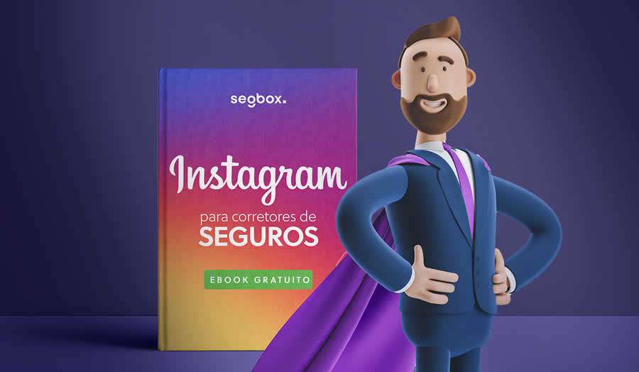 Segbox lança eBook gratuito sobre Instagram para Corretores de Seguros