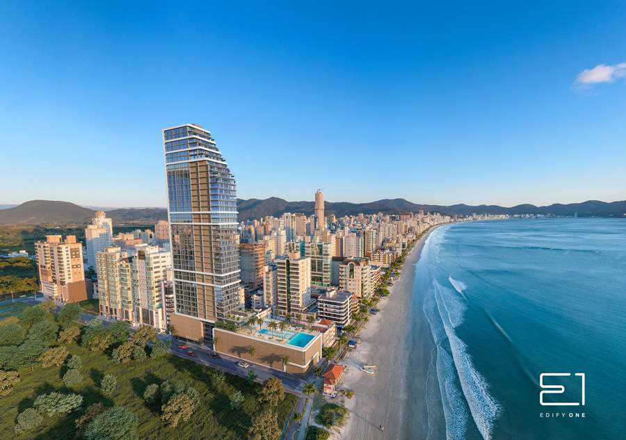 Academia de luxo com vista panor&acirc;mica &eacute; destaque em novo empreendimento em Itapema