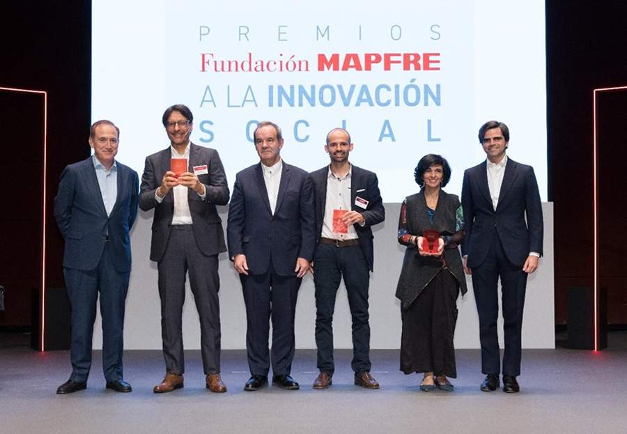 Vencedores dos Pr&ecirc;mios Fundaci&oacute;n MAPFRE &agrave; Inova&ccedil;&atilde;o Social