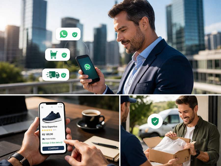 Comportamento do consumidor muda: atendimento no WhatsApp e compras mobile ganham for&ccedil;a