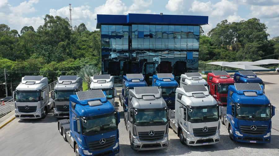Mercedes-Benz vende 60 caminh&otilde;es extrapesados Actros 2548 para a Kothe Operador Log&iacute;stico