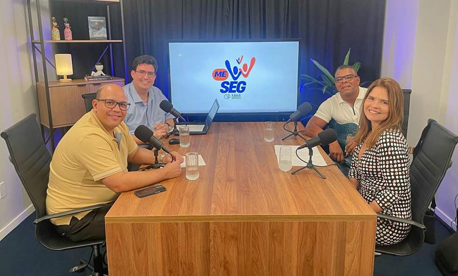 Live de lançamento do Projeto &quot;Me Seg&quot;, promovido pelo CSP Bahia