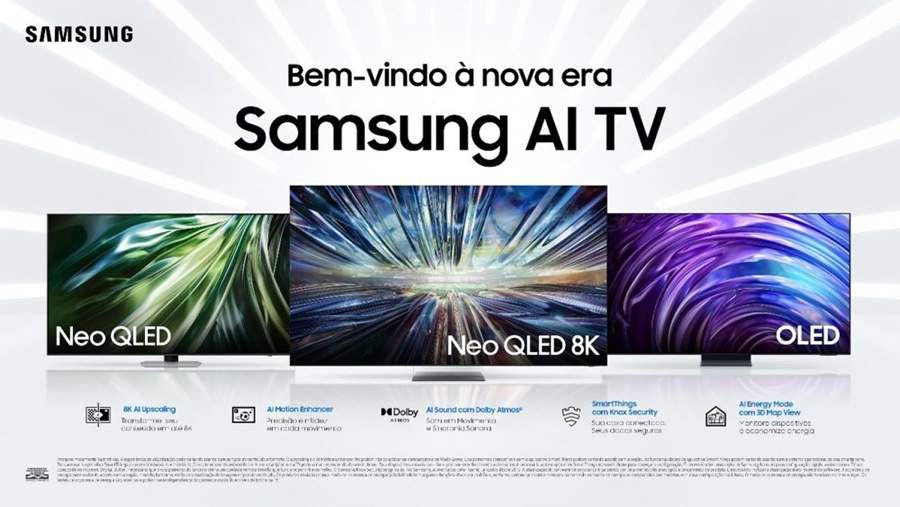 Unbox &amp; Discover: Samsung AI TVs de 2024 marcam o início de uma nova era de televisores com Inteligência Artificial