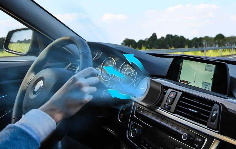 &Eacute; poss&iacute;vel lavar o ar? Conhe&ccedil;a a efici&ecirc;ncia da nova luz ultravioleta da OSRAM que limpa o ar dos carros e combate v&iacute;rus e bact&eacute;rias