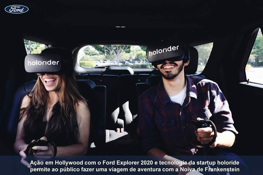 Ford Mostra o Entretenimento dos Carros do Futuro Com Experiência de Realidade Virtual