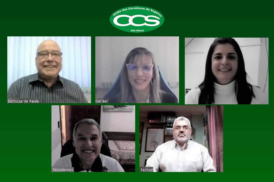 Live do CCS-SP estimula parcerias entre corretores no seguro de transporte