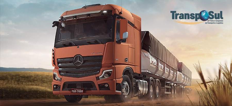 Mercedes-Benz demonstra solu&ccedil;&otilde;es para clientes de transporte e log&iacute;stica na Transposul