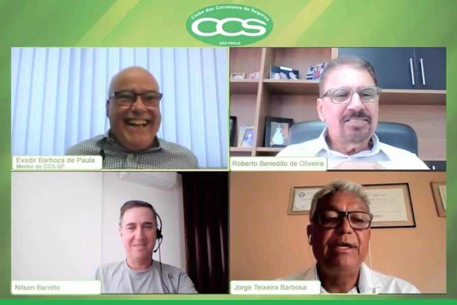 Apoio das assessorias aos corretores foi tema da live Prata da Casa do CCS-SP