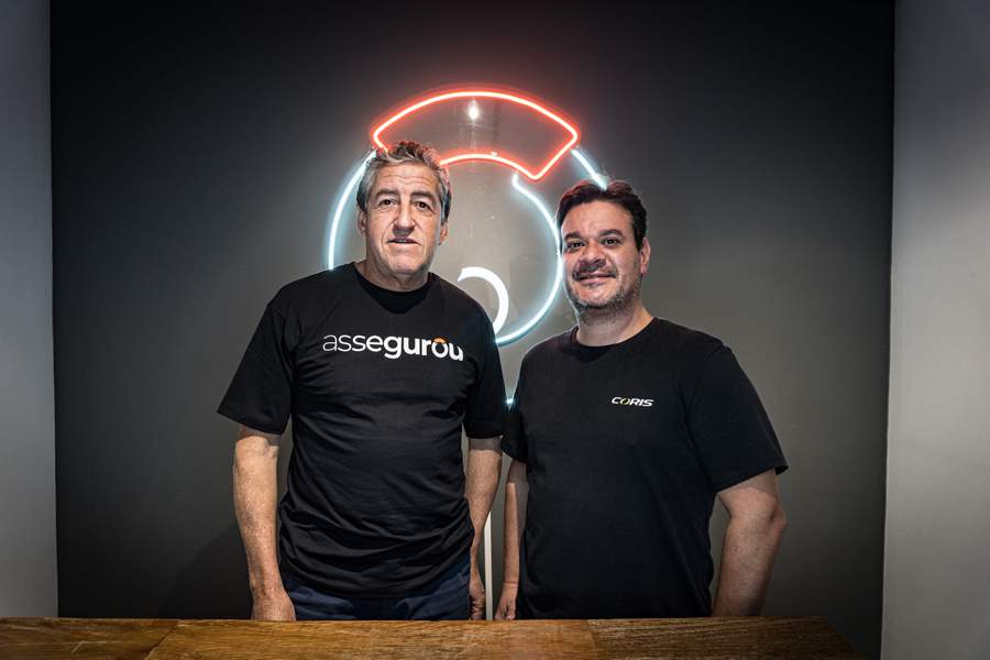 Jos&eacute; Macedo, CEO da Assegurou (esquerda) e Luiz Gustavo Costa, CEO da Coris (direita) - Assegurou