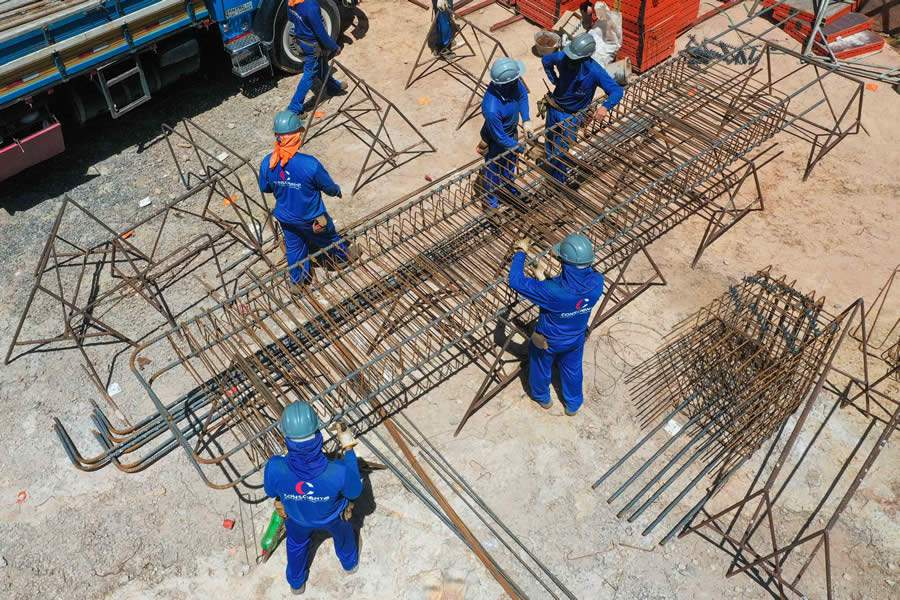 Levantamento da CBIC aponta que 84% das empresas sofrem com desabastecimento de a&ccedil;o - Divulga&ccedil;&atilde;o