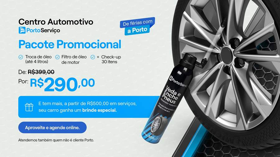 Centros Automotivos Porto Serviço prorrogam promoção de revisão até dezembro
