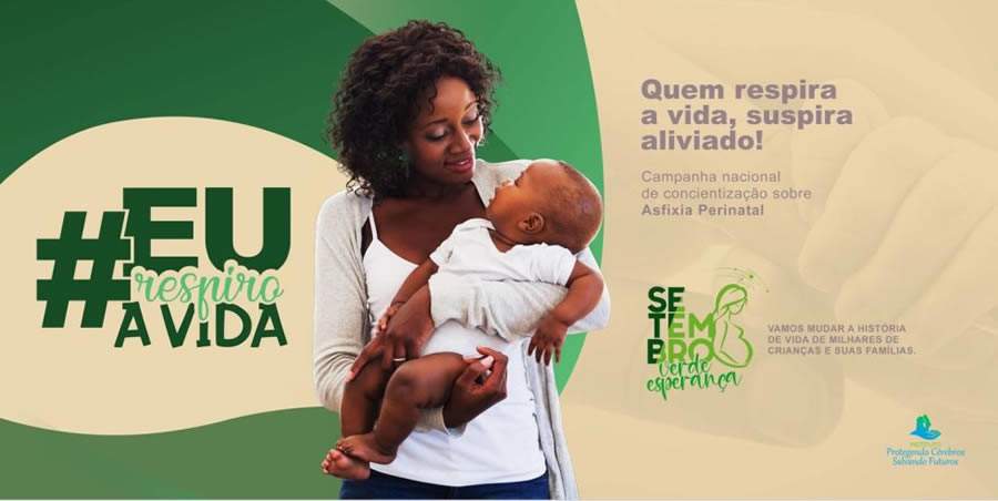 Campanha Setembro Verde Esperan&ccedil;a 2023 dissemina o mote #EuRespiroaVida