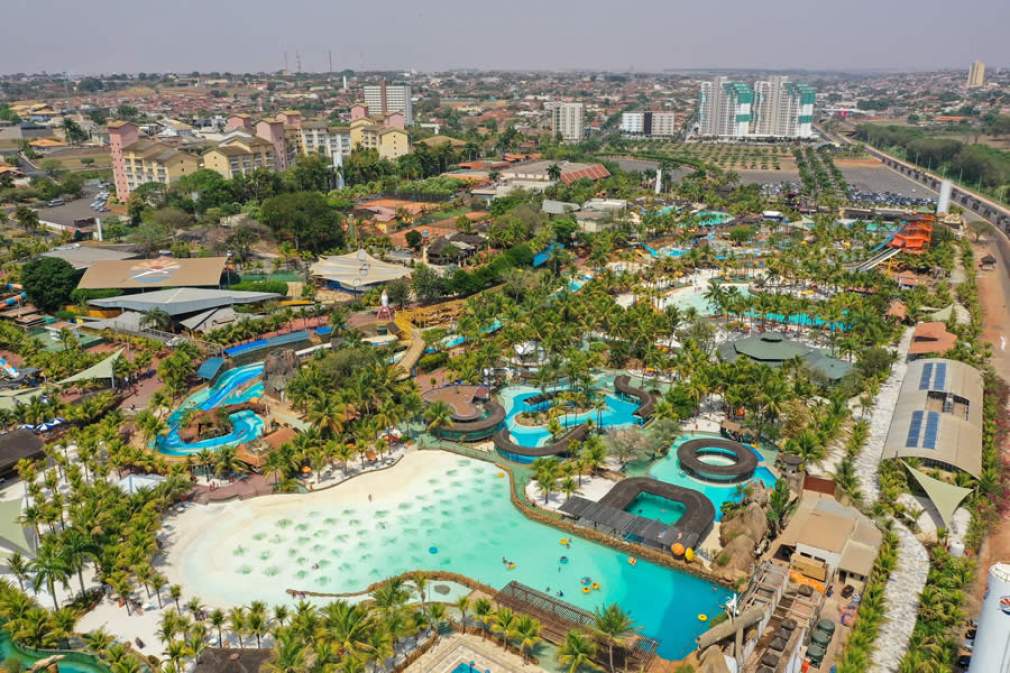 Localizado ao lado do Thermas dos Laranjais, Olímpia Park Resort foi considerado o melhor projeto hoteleiro do Brasil - Divulgação