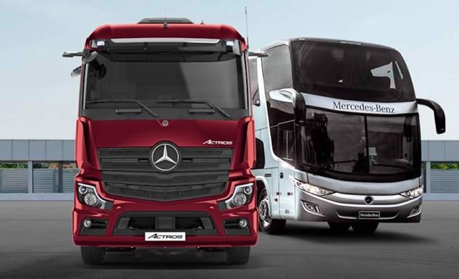 Mercedes-Benz é a fabricante de caminhões e ônibus que mais inova com startups no Brasil