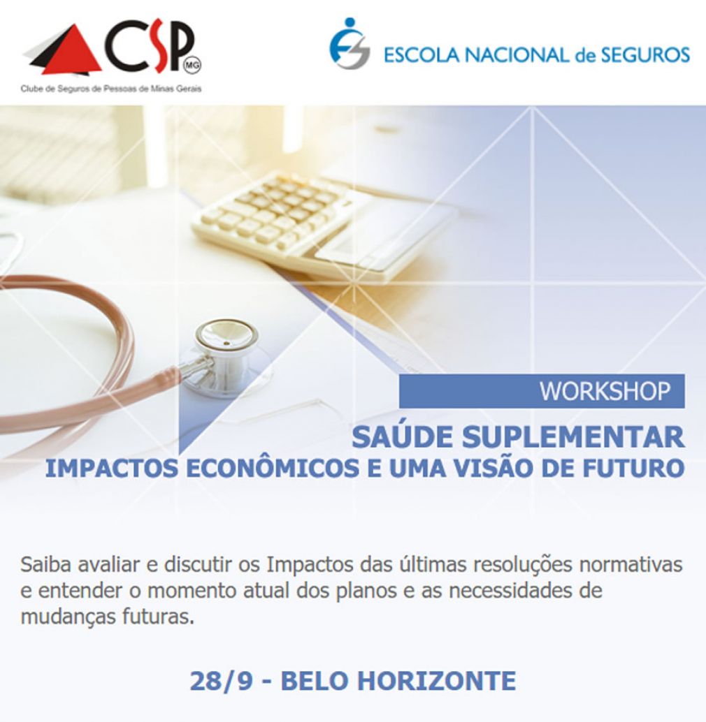 CSP-MG e Escola Nacional de Seguros promovem workshop sobre saúde suplementar