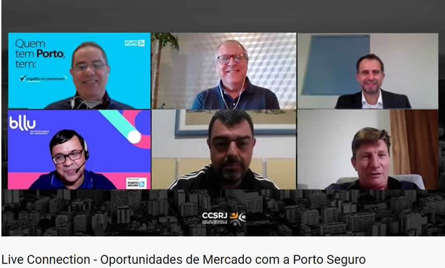 Live Connection do CCS-RJ e AECOR-RJ aborda as oportunidades da Porto Seguro
