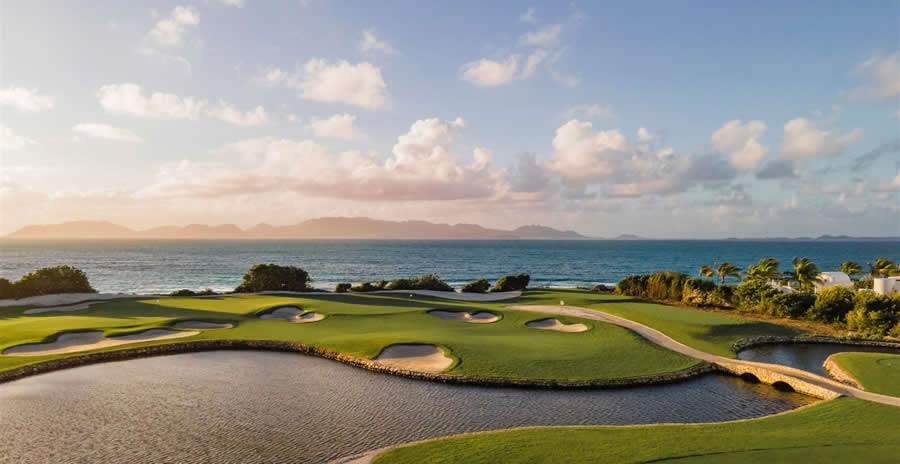 Aurora International Golf Club, em Anguilla. Crédito da imagem: Aurora Anguilla