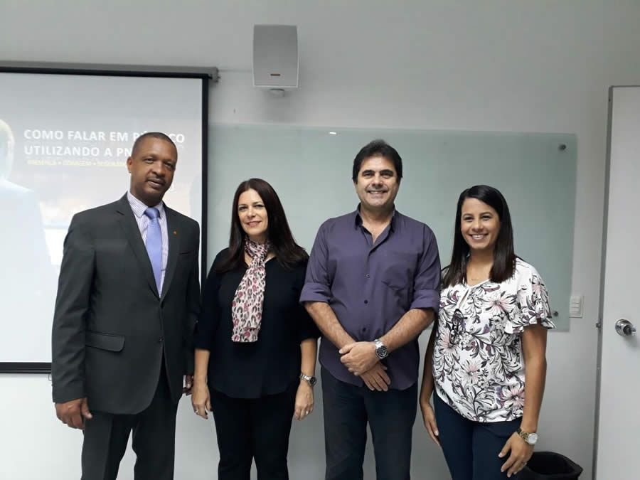 Legenda da Imagem: Carlos Ivo - Sonia Marra - Sergio Montes - Symone Perrone