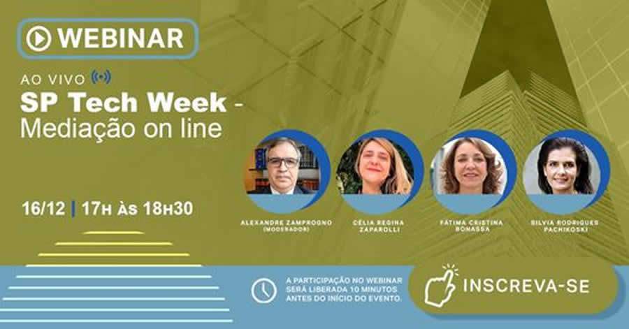 Webinar Gratuito - Media&ccedil;&atilde;o On Line - SP Tech Week