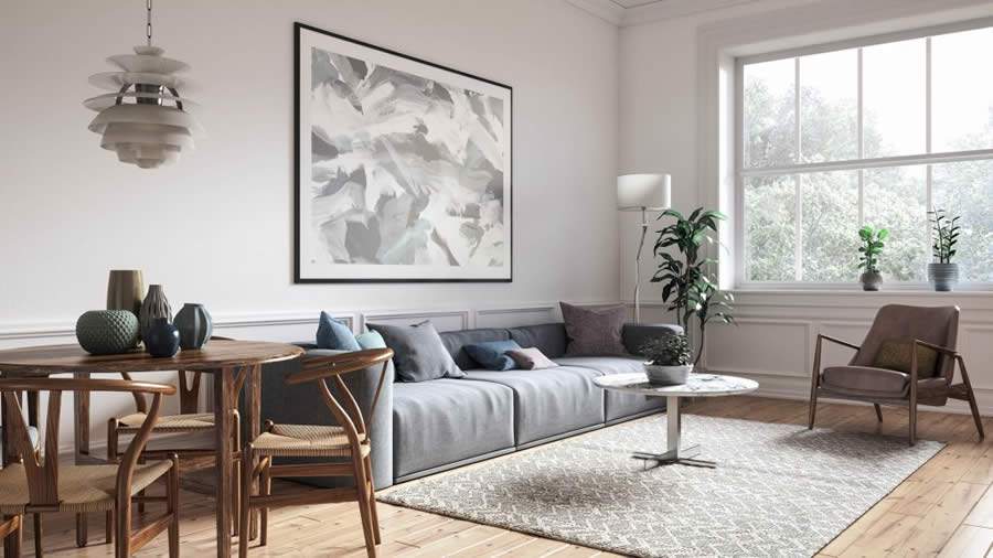 Casa minimalista: Piso aquecido e o conforto &quot;invisível&quot;