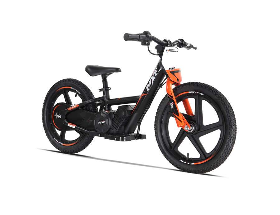 divulga&ccedil;&atilde;o E-Biker laranja, aro 16