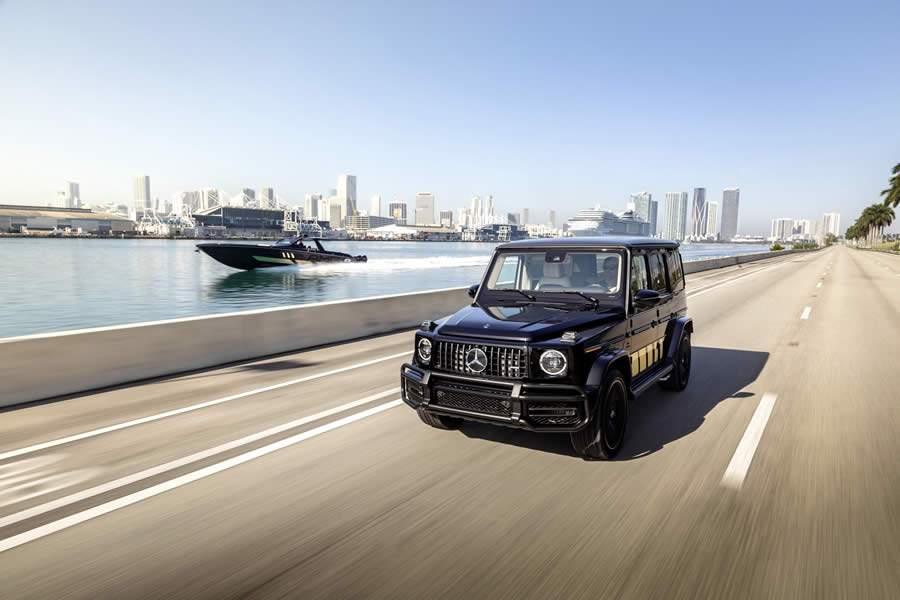 Mercedes-AMG G 63 inspira criação de barco de luxo em colaboração com a Cigarette Racing
