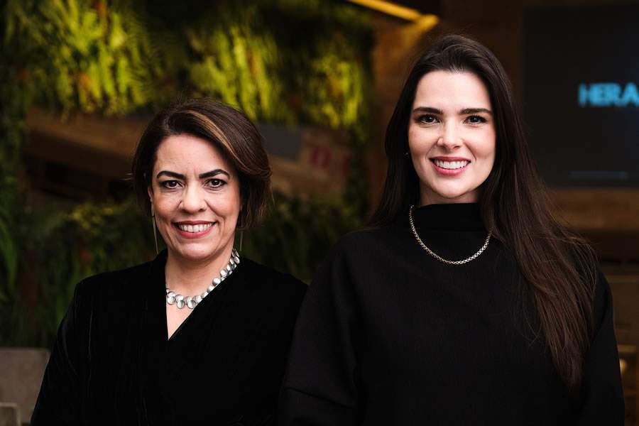Franciane Fen&oacute;lio, Chief Human Resources Officer (CHRO) e s&oacute;cia da Hera.Build, e B&aacute;rbara Vallim, CEO e Fundadora da Hera.Build