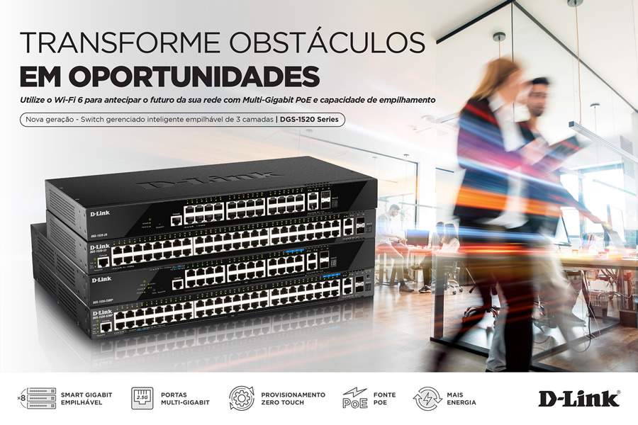 A D-Link lan&ccedil;a os mais recentes switches Gigabit Gerenciamento Inteligente e a nova s&eacute;rie de switches gerenci&aacute;veis ​​de n&iacute;vel b&aacute;sico