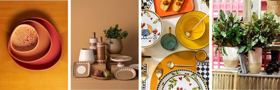 Algumas linhas de produtos que estar&atilde;o em exposi&ccedil;&atilde;o na ABUP Decor Show das empresas Vintage and cool; Casa Bonita; Imeltron e 6F Decora&ccedil;&otilde;es / Divulga&ccedil;&atilde;o ABUP