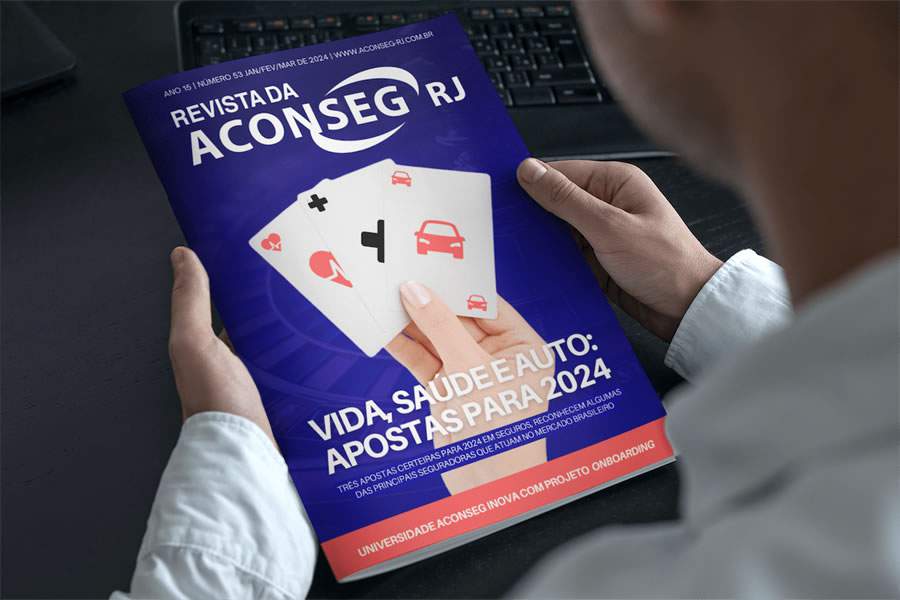 Revista Aconseg-RJ 53 j&aacute; est&aacute; circulando