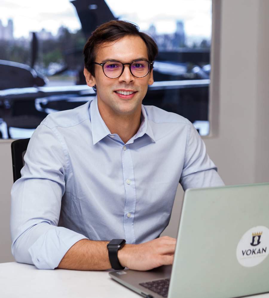 Guilherme Krupelis, s&oacute;cio da VOKAN - divulga&ccedil;&atilde;o