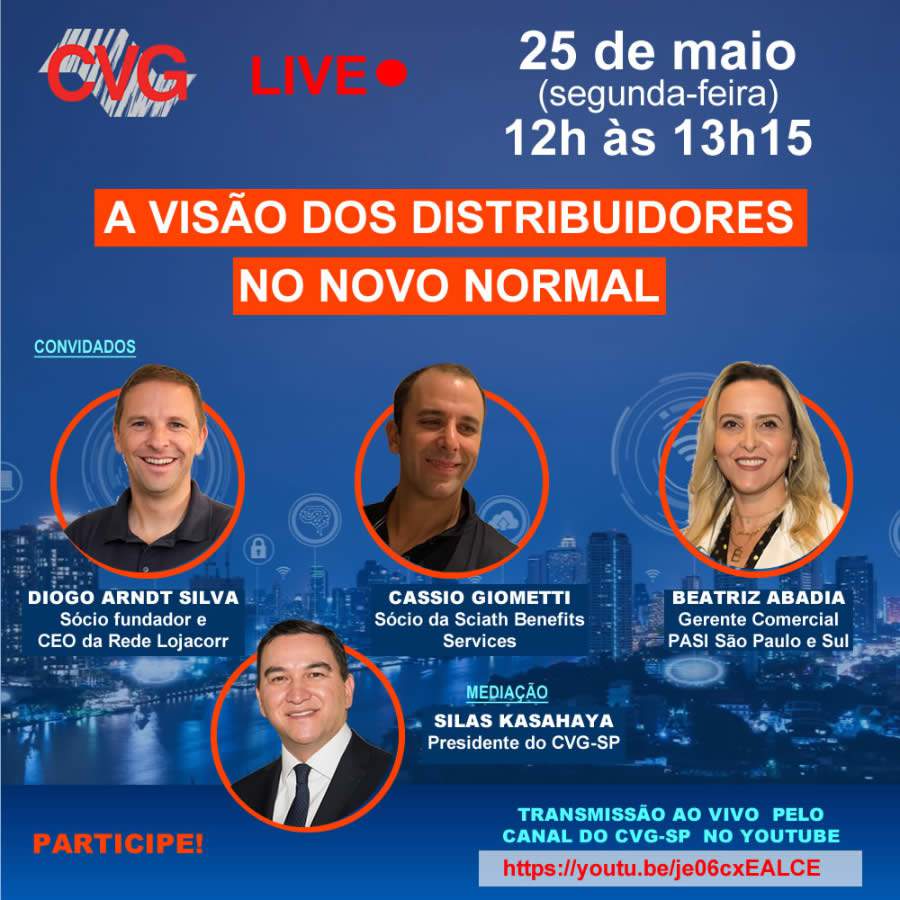 Anivers&aacute;rio do CVG-SP ser&aacute; marcado por webinar com distribuidores