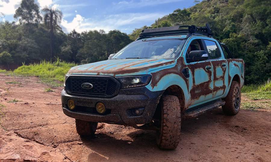 Ford anuncia parceria com a Deus Ex Machina e exibe Ranger customizada no Swank Rally