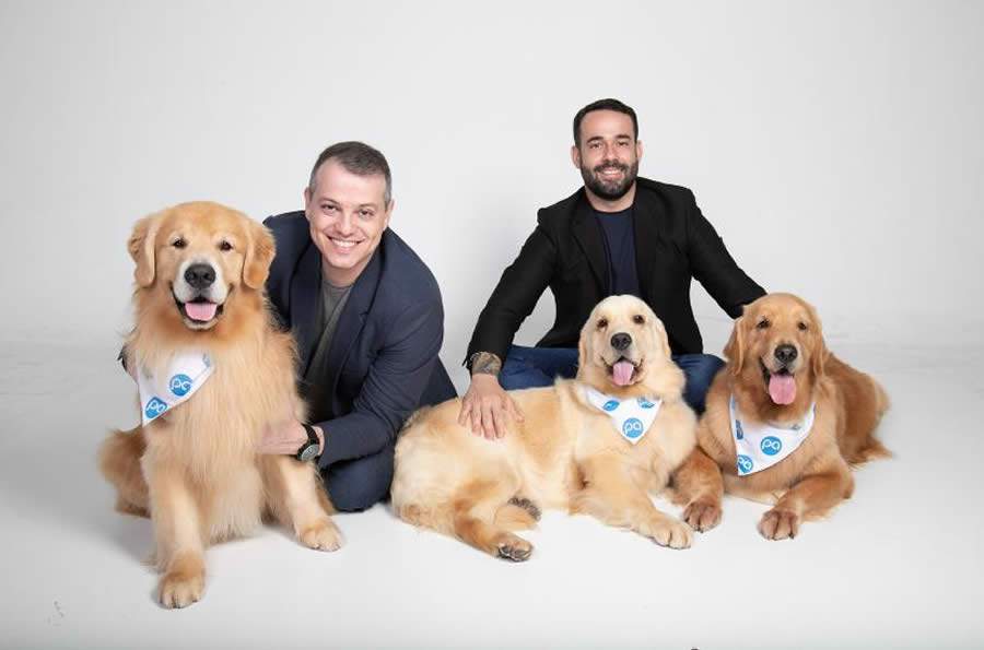 Pedro Svacina CEO da Plamev Pet e Raphael Cl&iacute;maco s&oacute;cio fundador da Plamev e diretor m&eacute;dico veterin&aacute;rios da Plamev Pet. - divulga&ccedil;&atilde;o