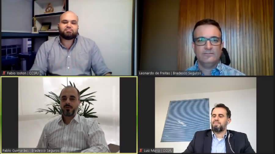 CCS-RJ realiza live com Bradesco Seguros