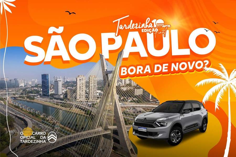 Citro&euml;n marca presen&ccedil;a em &uacute;ltimo show da turn&ecirc; Tardezinha em S&atilde;o Paulo e j&aacute; contabiliza 45 milh&otilde;es de pessoas impactadas