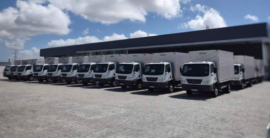 Armazém Paraíba adquire 72 veículos Mercedes-Benz para renovação de frota