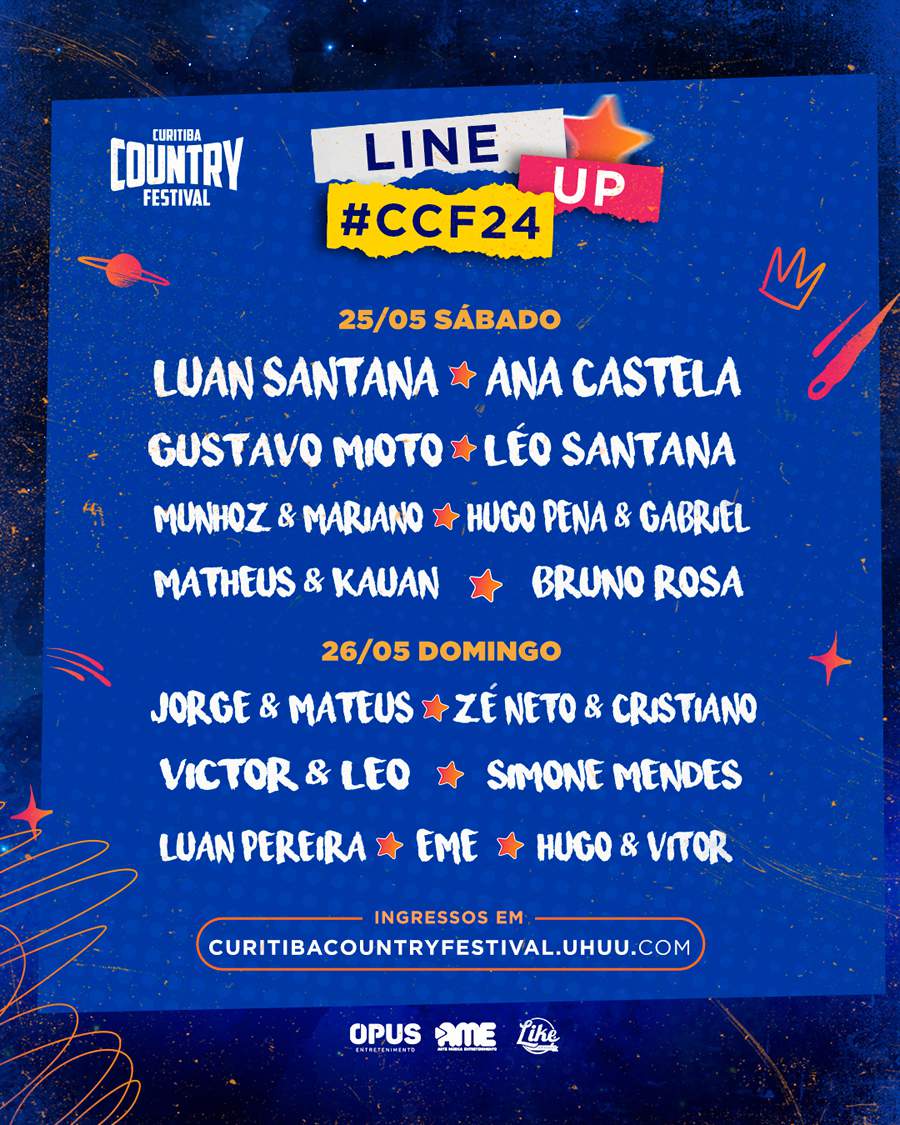 Curitiba Country Festival: ingressos já à venda