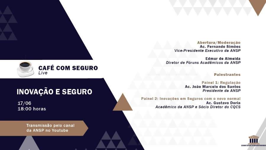 Caf&eacute; com Seguro Live abordar&aacute; Inova&ccedil;&atilde;o e Seguro