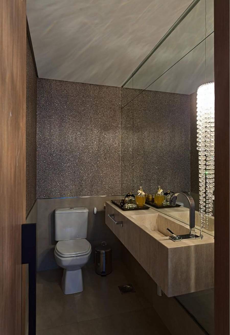 Os lavabos se mostram cada vez mais presentes nos projetos de arquitetura e v&ecirc;m ganhando um destaque ainda maior desde que come&ccedil;ou a pandemia - Divulga&ccedil;&atilde;o