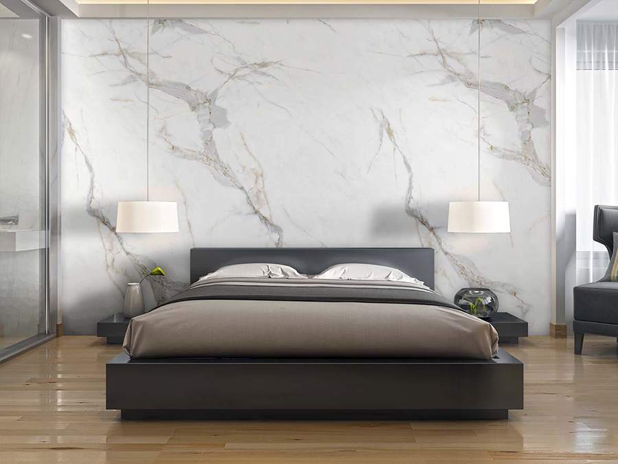 Painel de Parede Stone Calacata Gold