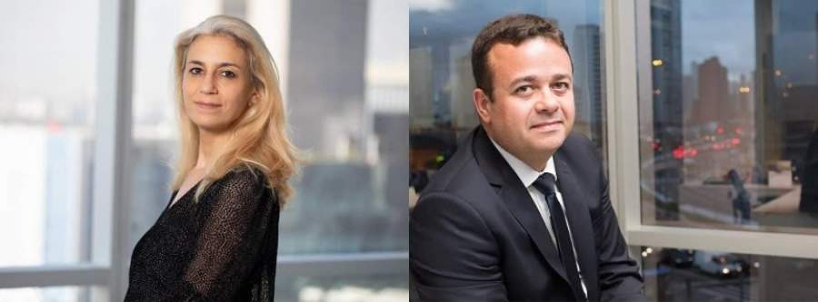 Patr&iacute;cia Coimbra, vice-presidente de Capital Humano, Administrativo e Sustentabilidade da SulAm&eacute;rica; e Cristiano Barbieri, vice-presidente de Estrat&eacute;gia Digital, Advanced Analytics, Inova&ccedil;&atilde;o e TI da SulAm&eacute;rica