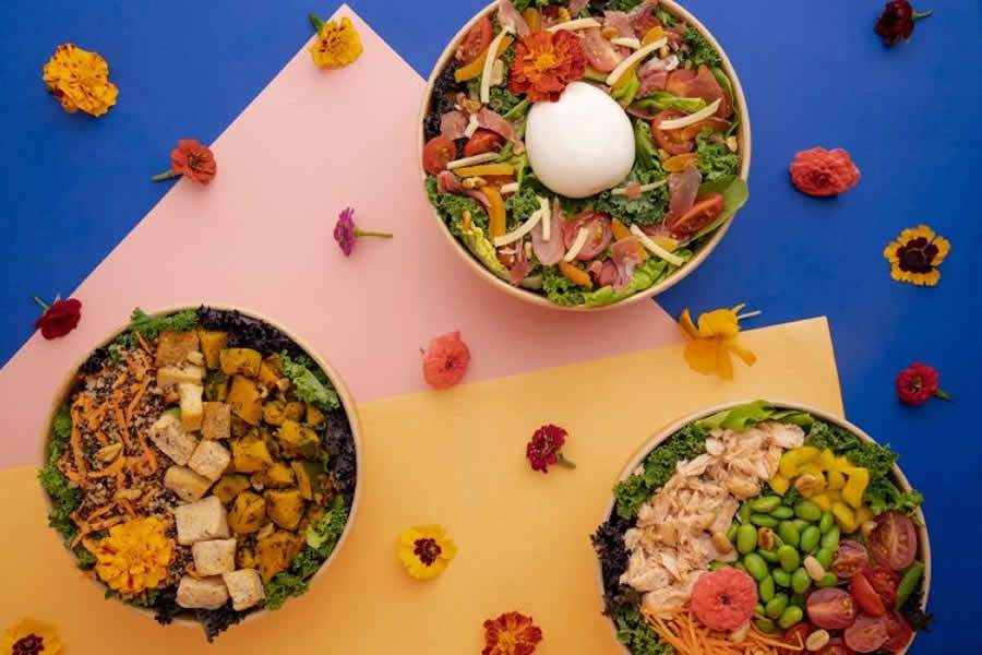 Devore a Primavera: Para Celebrar a Chegada da Esta&ccedil;&atilde;o, Liv Up Lan&ccedil;a Saladas com Flores Comest&iacute;veis