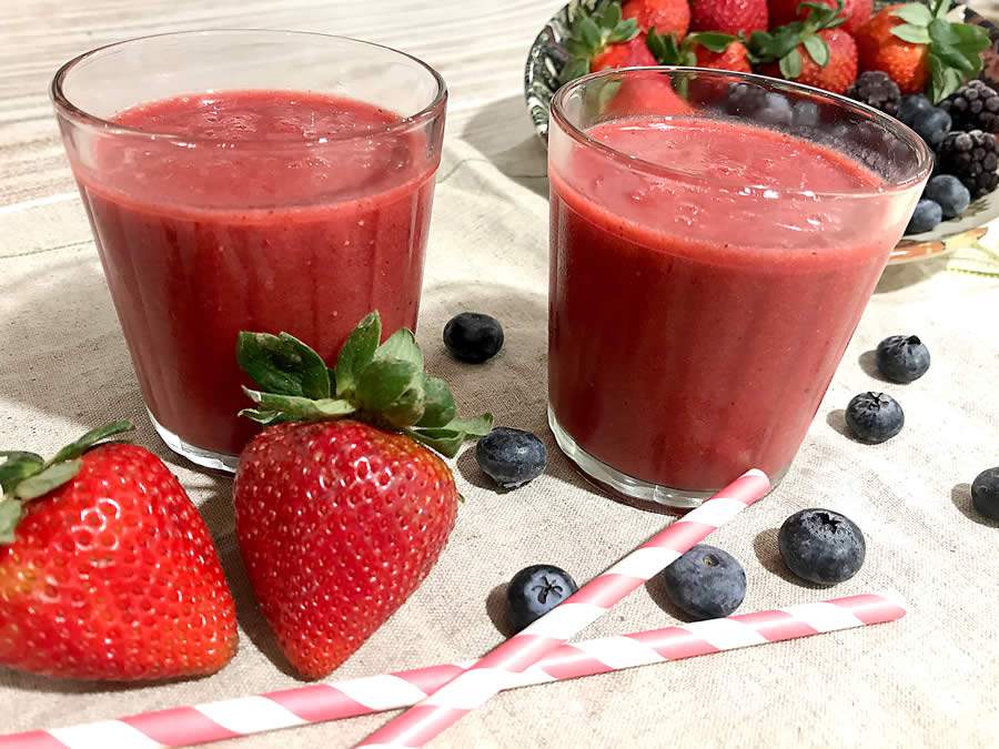 Smoothie de Morango Zero Açúcar e Zero Lactose é a sugestão cremosa para quem busca saúde