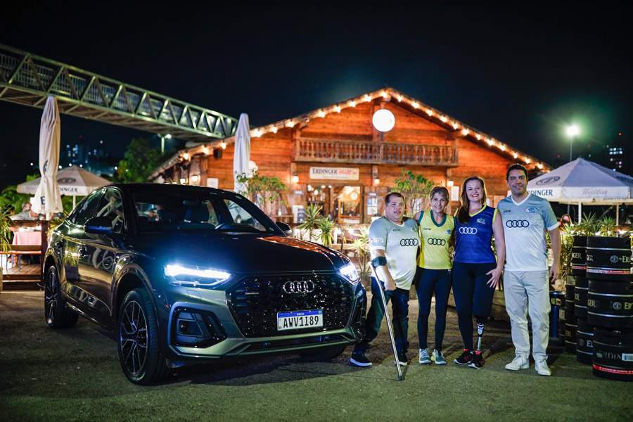 Audi do Brasil e sele&ccedil;&otilde;es brasileiras paral&iacute;mpicas de voleibol apresentam novo uniforme