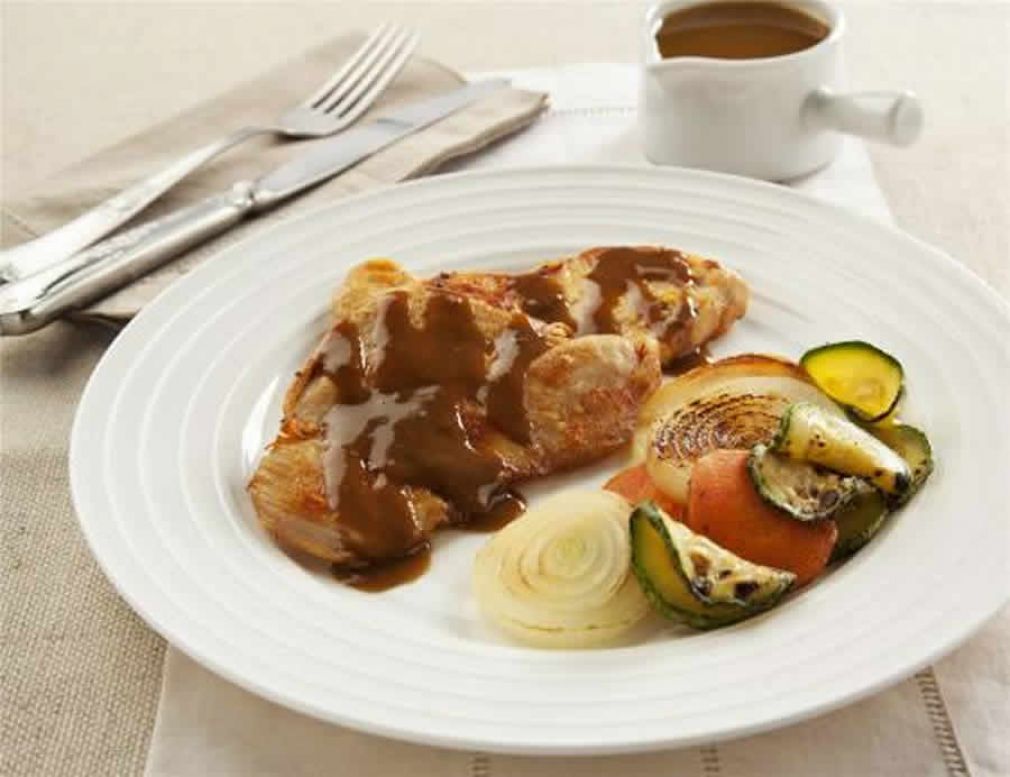 Receita Caf&eacute; Pel&eacute;: Frango grelhado ao molho de caf&eacute;