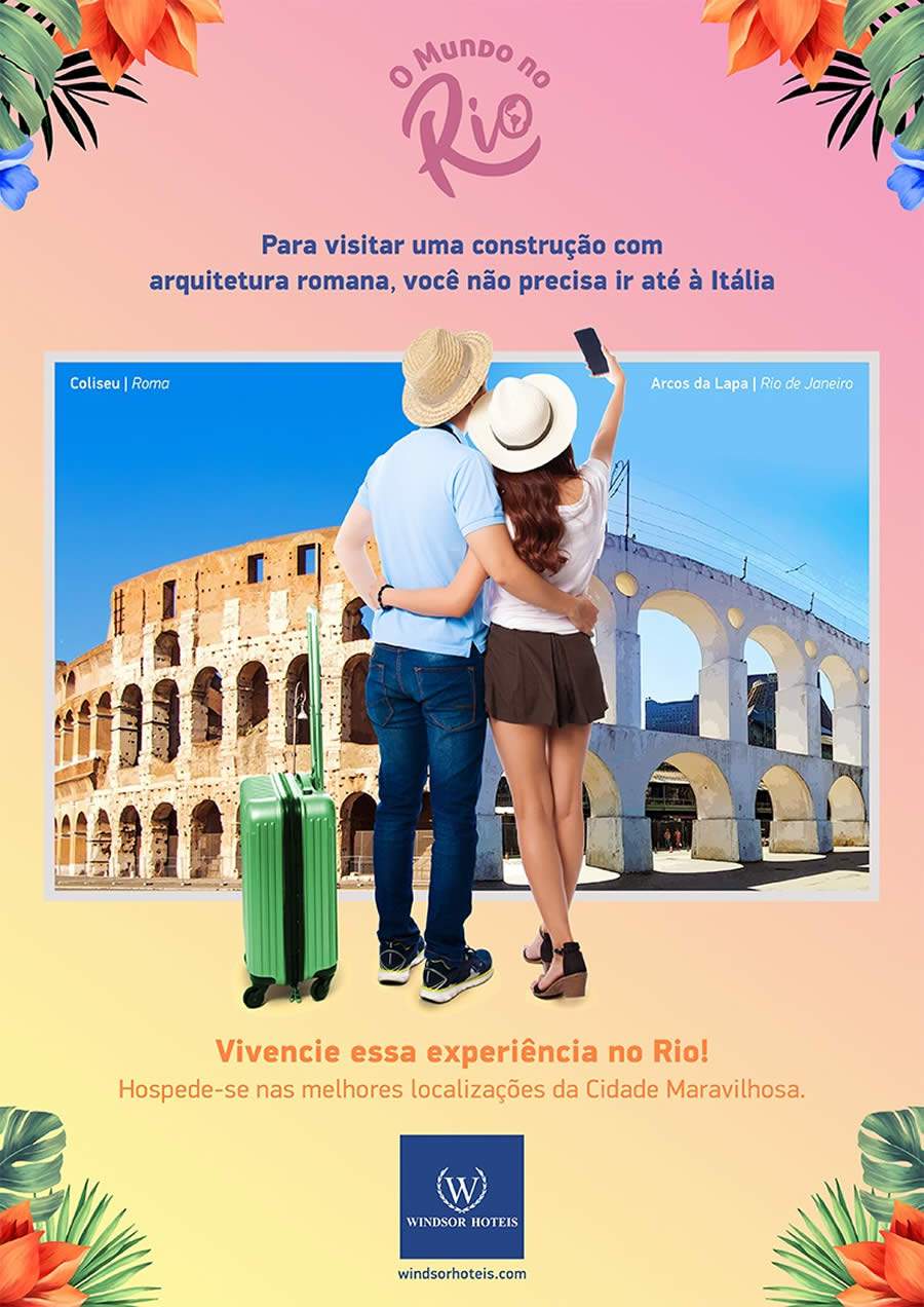 Windsor revela o melhor do Rio em campanha de incentivo ao turismo local