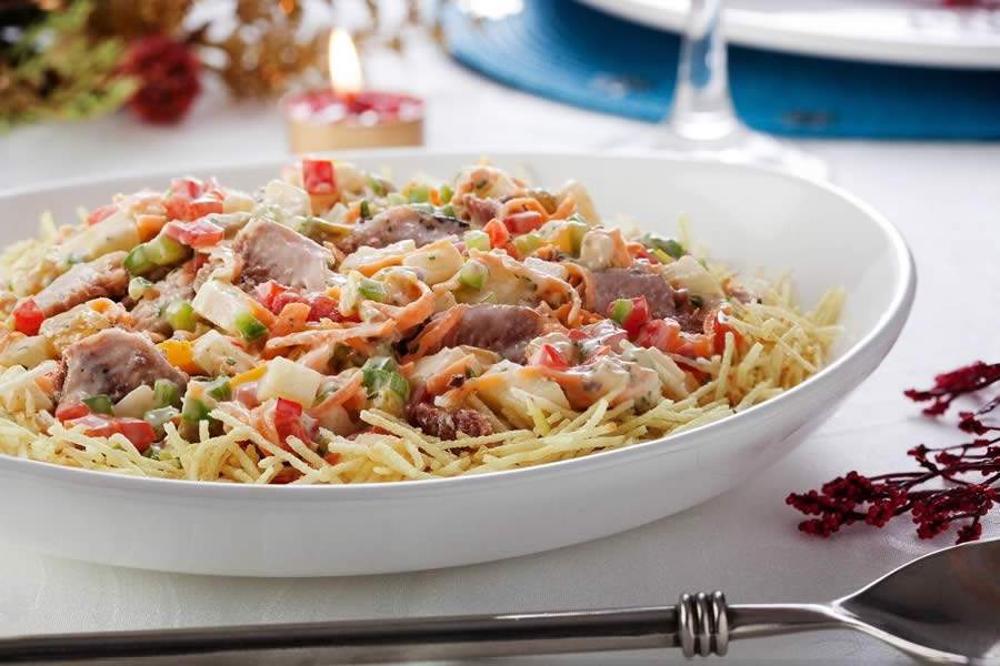 Salpicão com sardinha